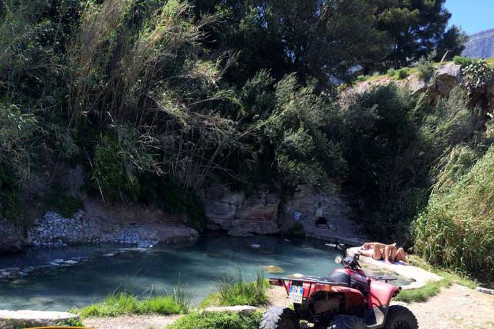 Giro in Quad in provincia di Trapani con bagno alle Terme Segestane-image-5