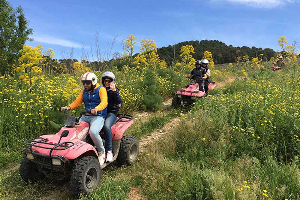 Giro in Quad in provincia di Trapani con bagno alle Terme Segestane-image-7