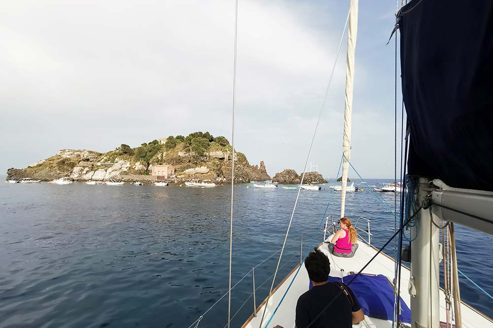 Sailing boat tour of the Cyclopes Coastline from Catania-image-6
