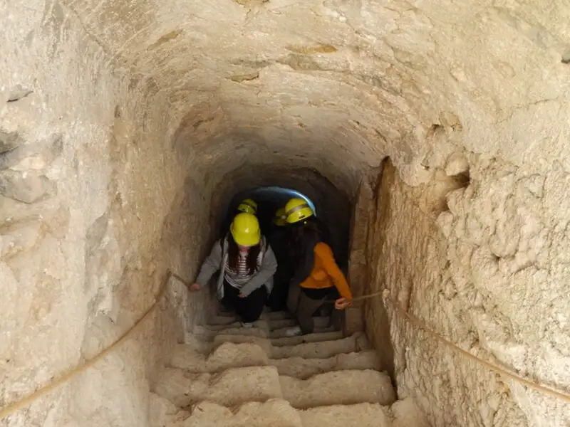 Visite du soufre à Caltanissetta
